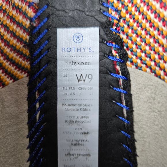 Rothy's Womens 9 Moroccan Amber The Loafer Retired Round Toe Slip On Casual Flat - Picture 14 of 14